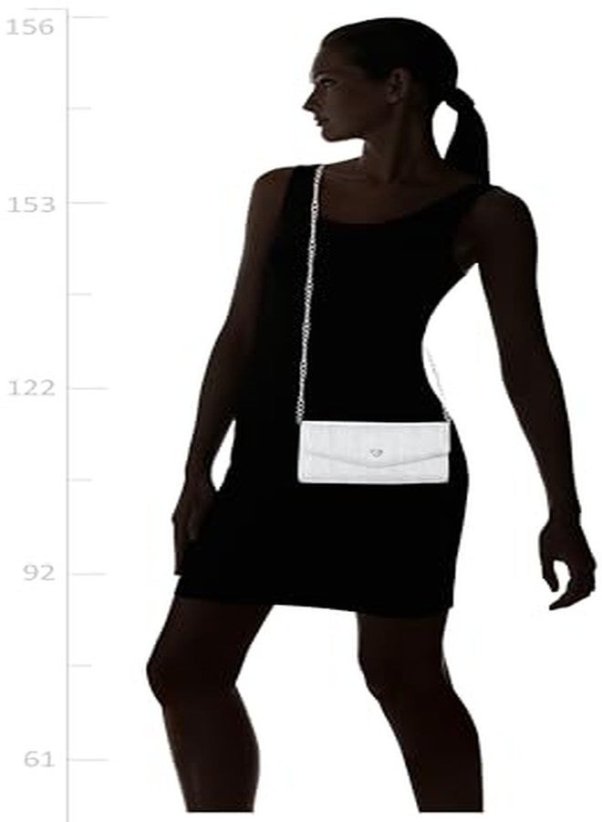 Caprese womens ERYKA C Large SILVER Clutch - Image 5